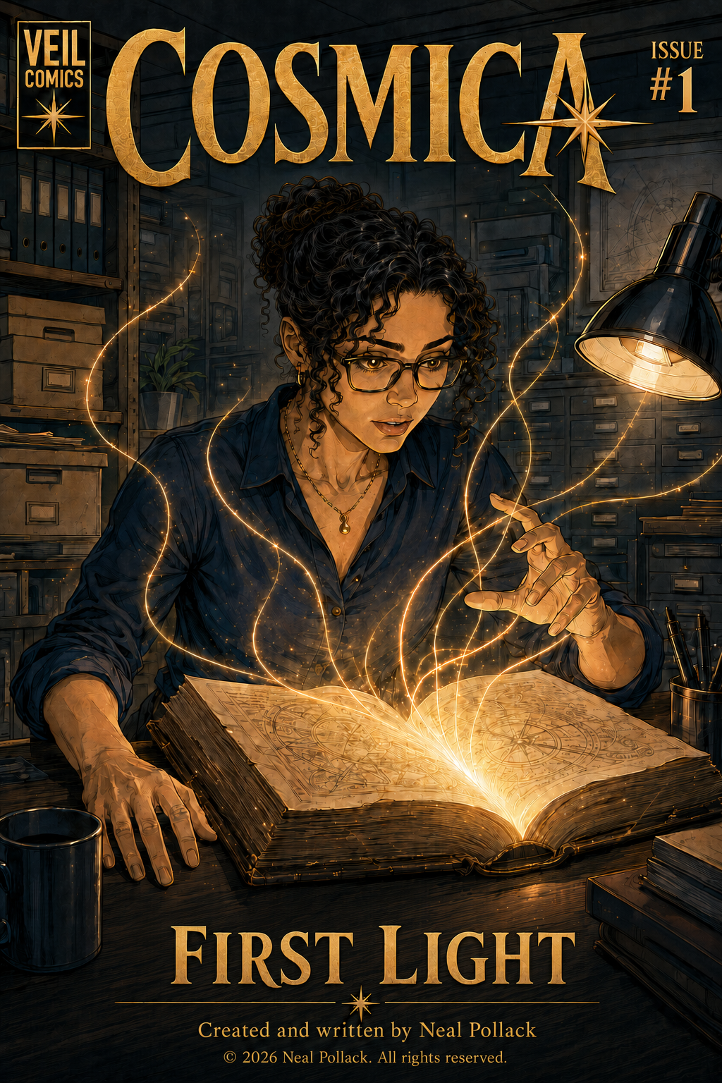 Cosmica #1: First Light cover