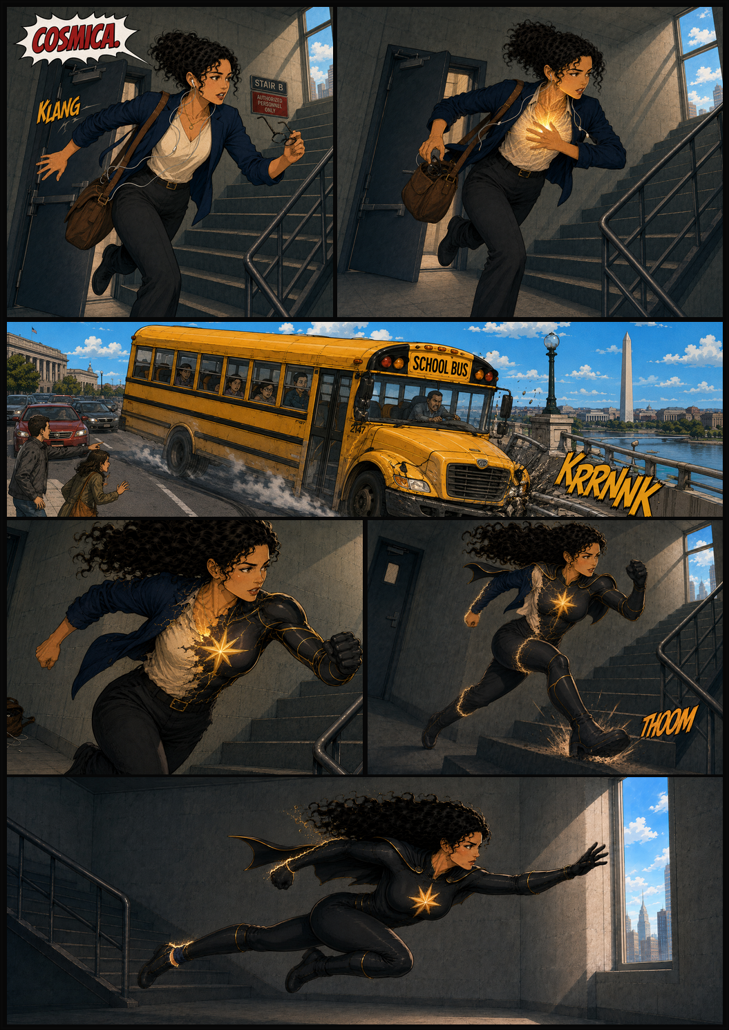 Cosmica #1: First Light sample page 2