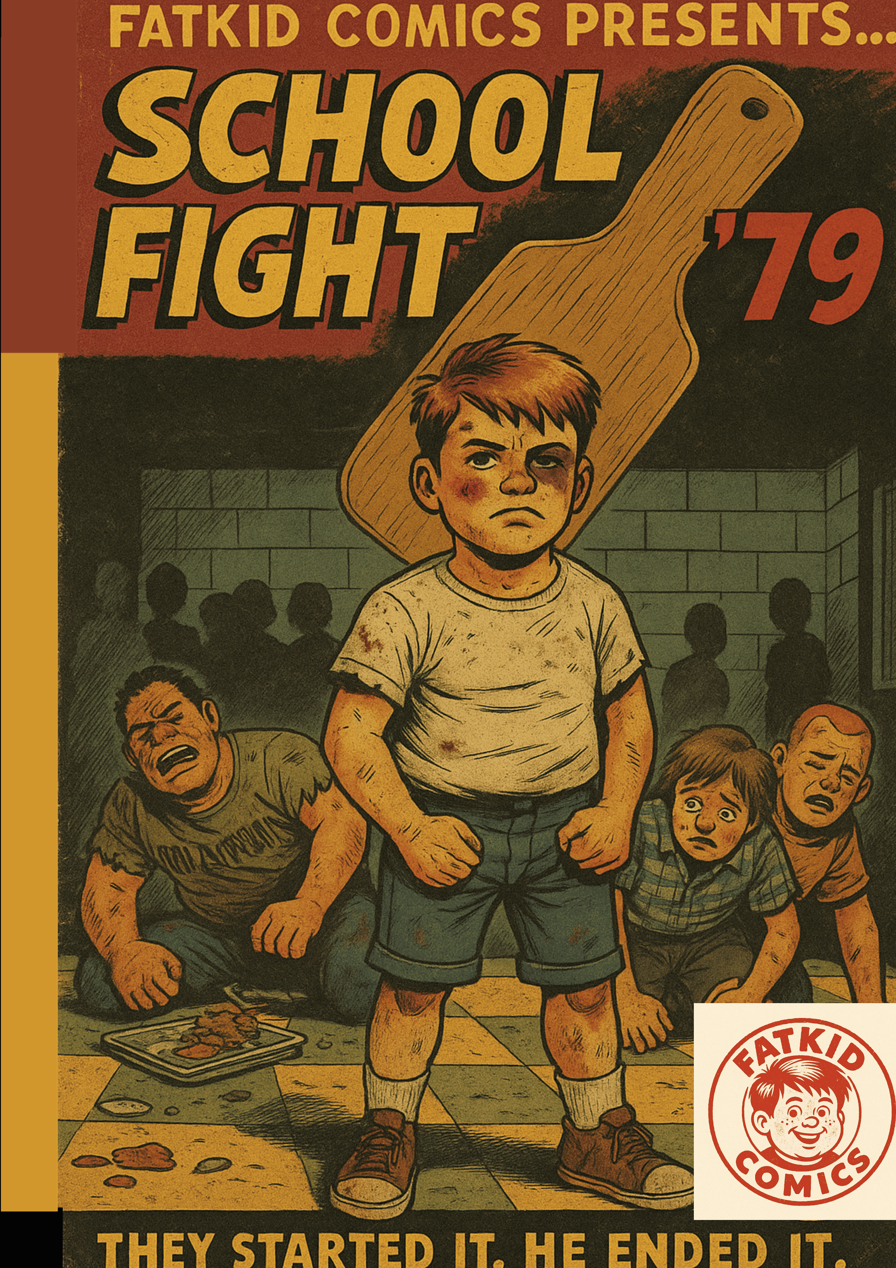 FatKid Comics Presents School Fight 79 cover