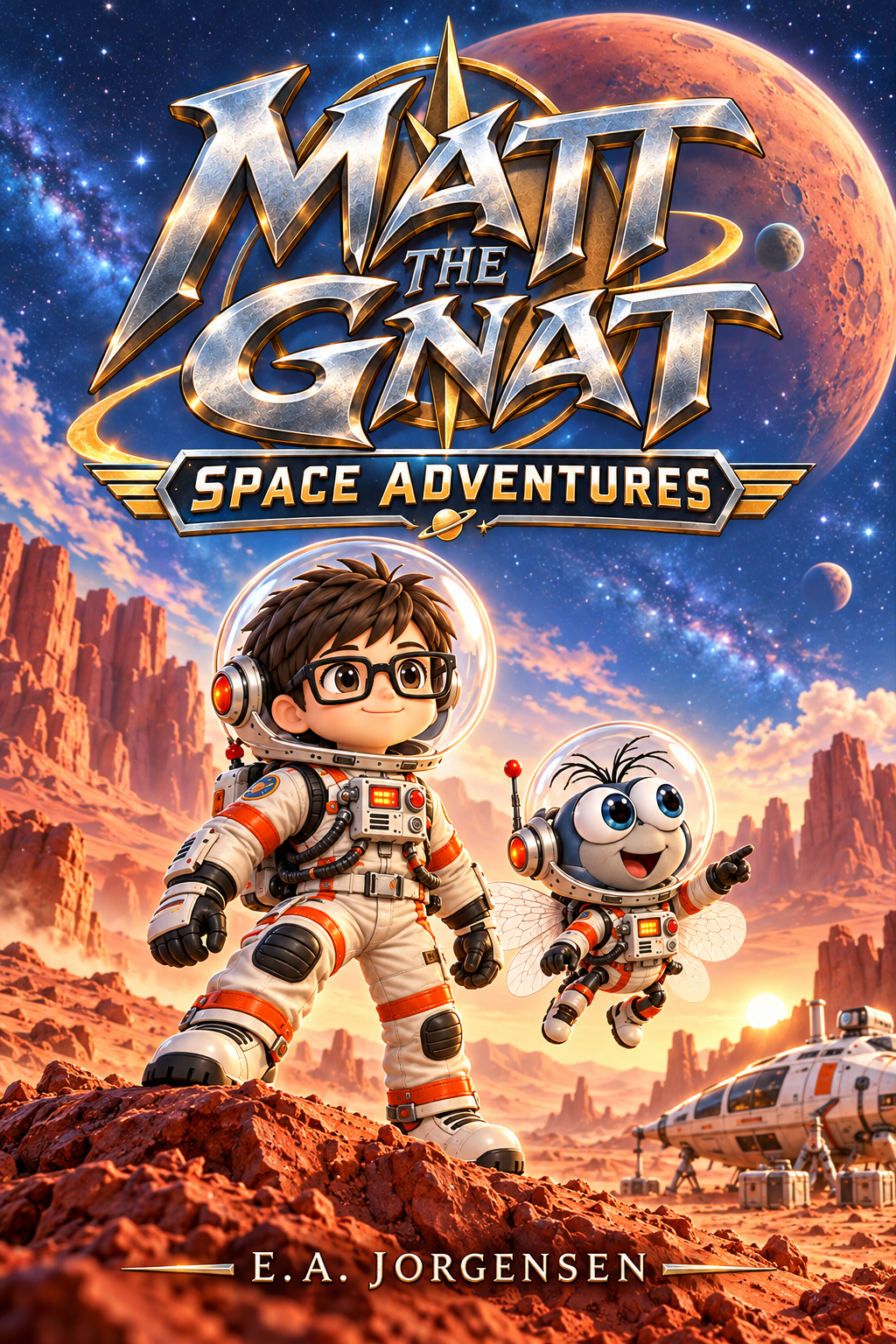 Matt the Gnat Space Adventures cover