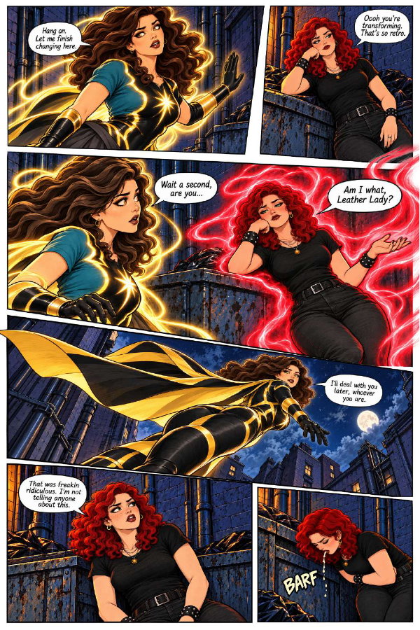 Cosmica #2: Solara Ignites! sample page 3