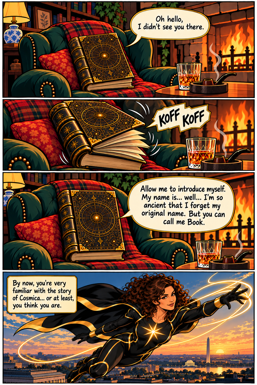Cosmica #1: First Light sample page 1