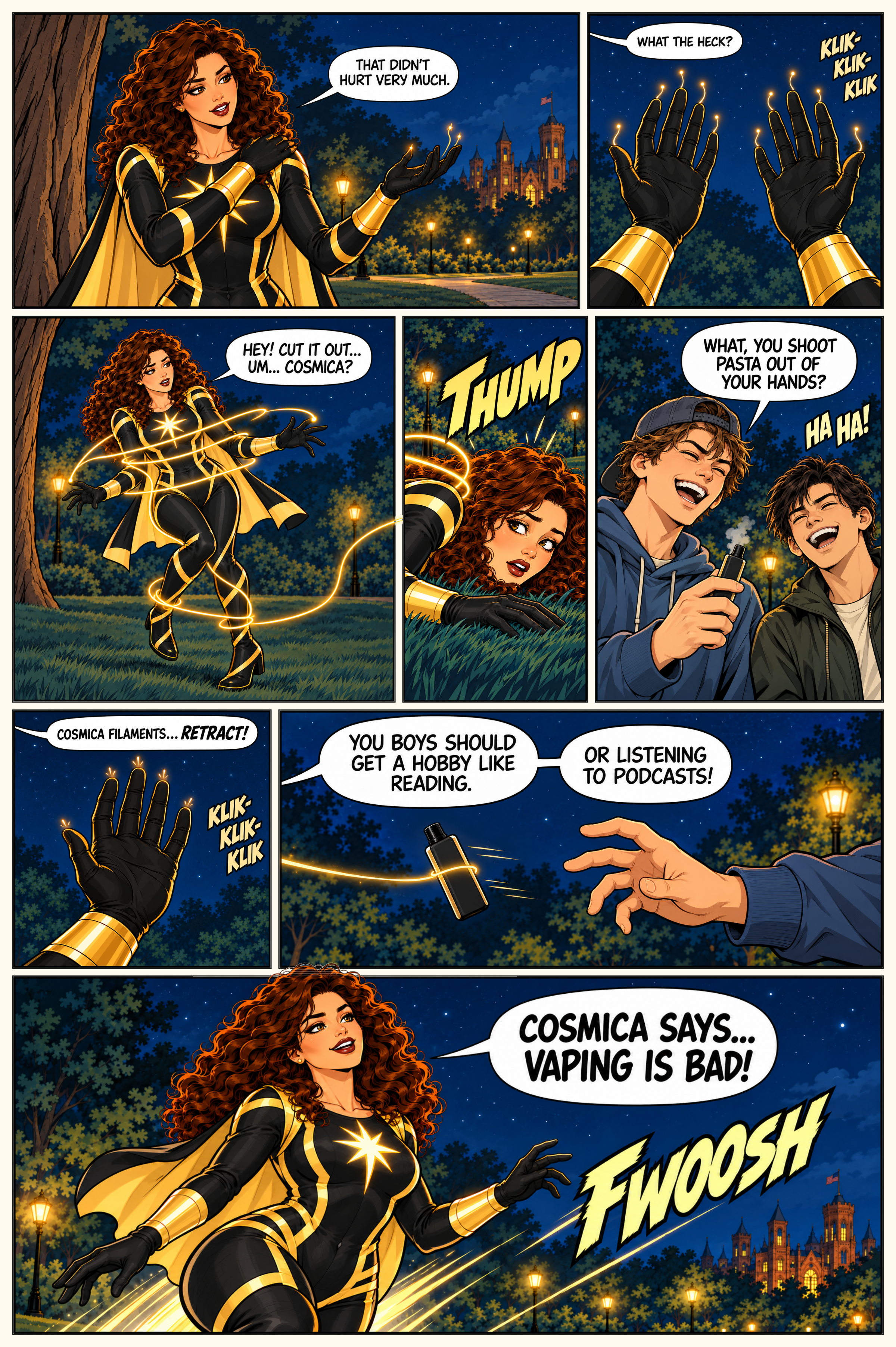 Cosmica #1: First Light sample page 3